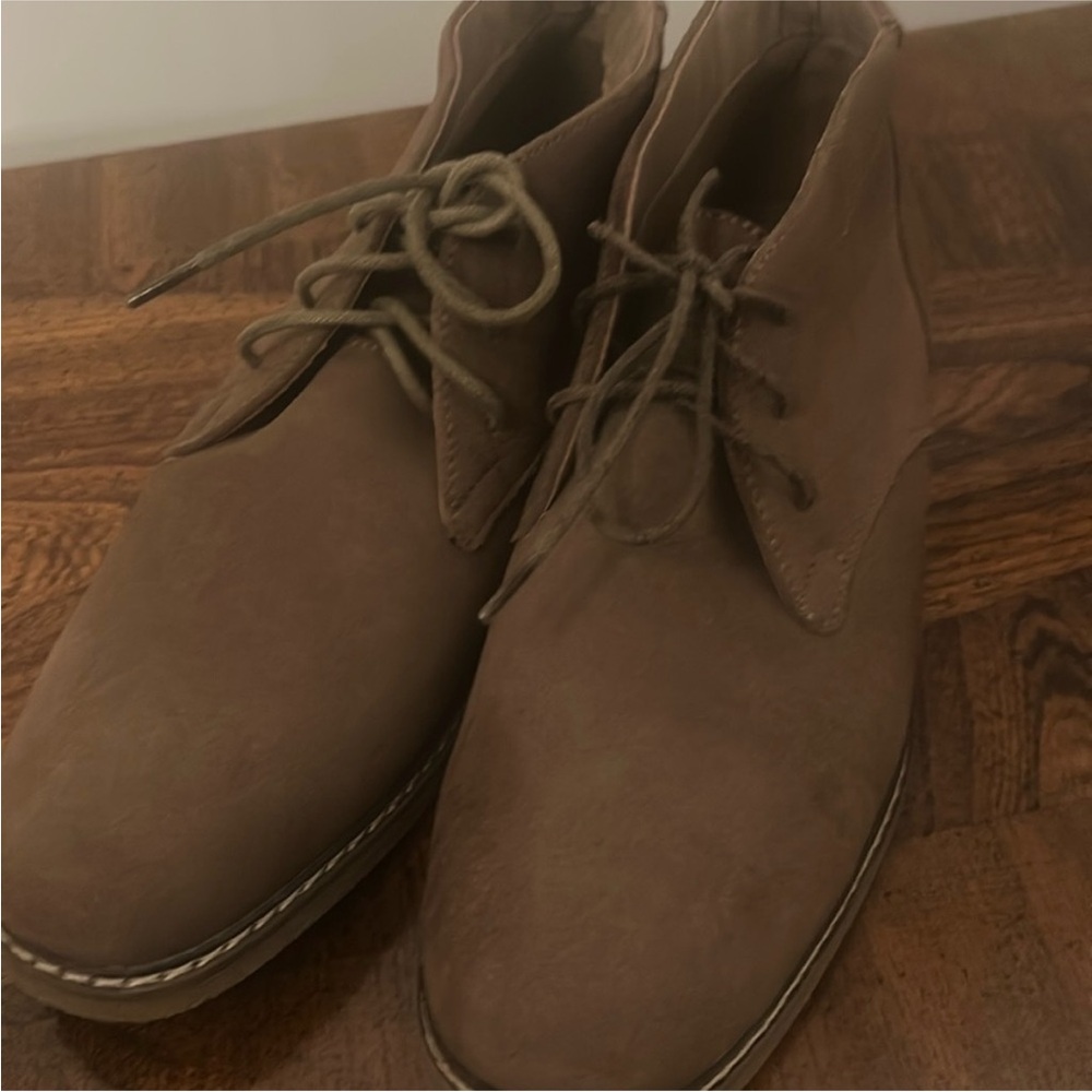 Sonoma ⭐️NEW⭐️Men's Brown Leather Boots size 9.5 M